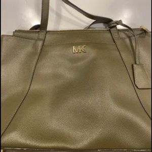 Olive green Michael Kors purse